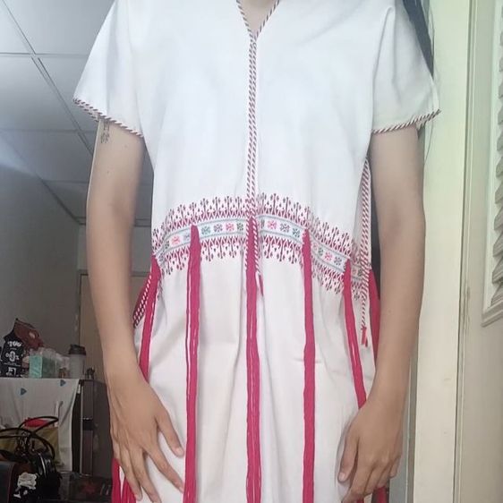 ชุดชาวกะเหรี่ยง ปกาเกอะญอ รูปที่ 4