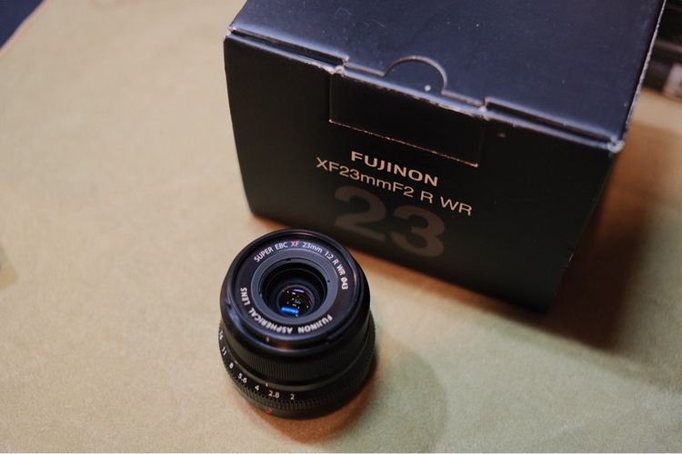เลนส์ Fuji 23mm f2 