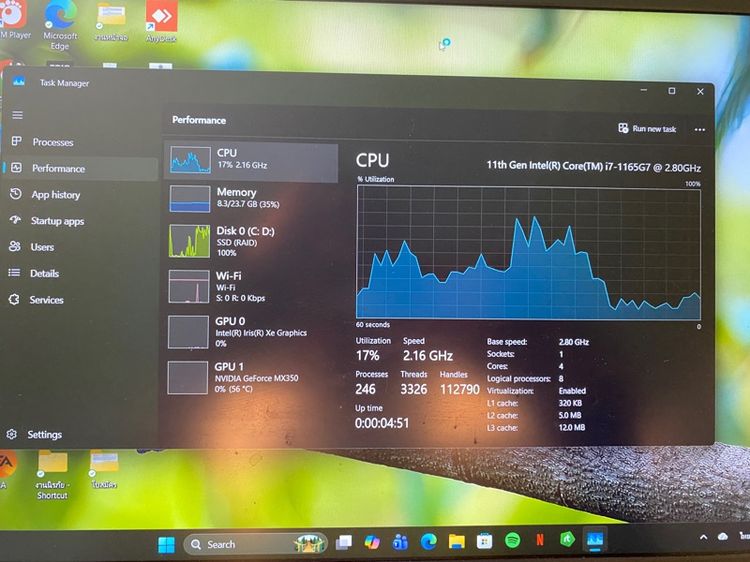 โน้ตบุ้ค Dell inspiron รูปที่ 6