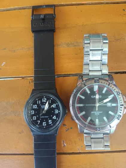 เงิน นาฬิกา casio edifice 8123 กับ Casio สีดำ แท้ครับ