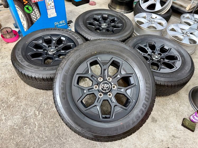 ล้อแม็ก TOYOTA TRAVO ขอบ 18”  ยาง BRIDGESTONE 265-60R18 ปี 23 รูปที่ 2