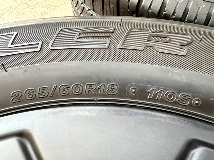 ล้อแม็ก TOYOTA TRAVO ขอบ 18”  ยาง BRIDGESTONE 265-60R18 ปี 23 รูปที่ 9