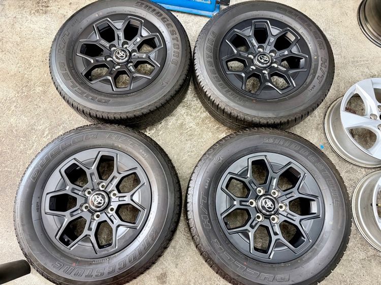 ล้อแม็ก TOYOTA TRAVO ขอบ 18”  ยาง BRIDGESTONE 265-60R18 ปี 23 รูปที่ 3