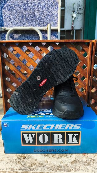Skechers work สีดำ มือสอง สภาพสวยใช้น้อยมาก เบอร์ 10.5 รูปที่ 6