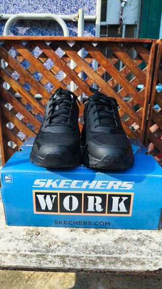 Skechers work สีดำ มือสอง สภาพสวยใช้น้อยมาก เบอร์ 10.5