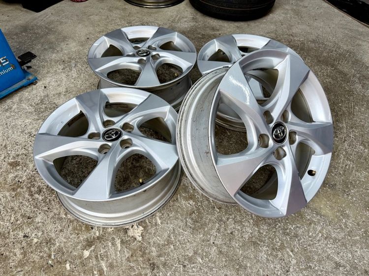 ล้อแม็ก TOYOTA CHR ขอบ 17” 5 รู 114 ใส่ CAMRY INNOVA VIGO REVO ตัวเตี้ยได้เลย รูปที่ 2