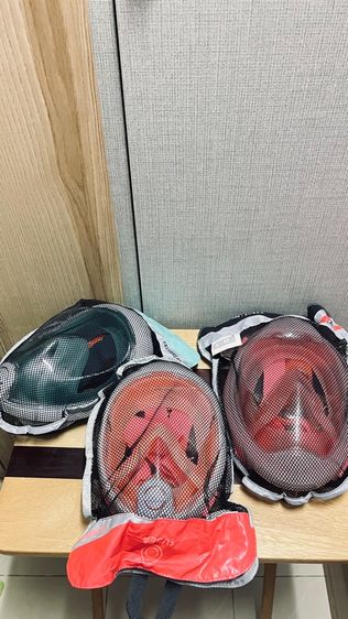 หน้ากากดำน้ำ DECATHLON มือสอง 3ชิ้น รูปที่ 2