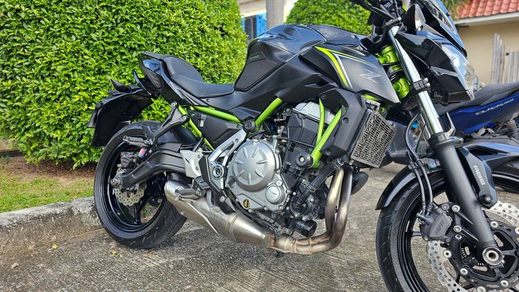 Kawasaki Z650 – Metallic Flat Spark Black. Mainland price – Phuket location รูปที่ 2