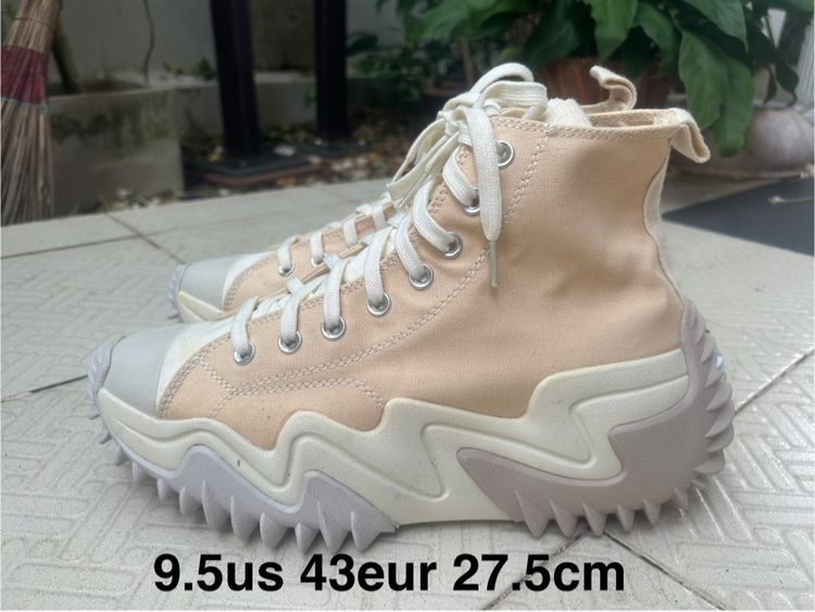 เนื้อ ผ้า รองเท้าผ้าใบ UK 9 | EU 43 1/3 | US 9.5 รองเท้า converse