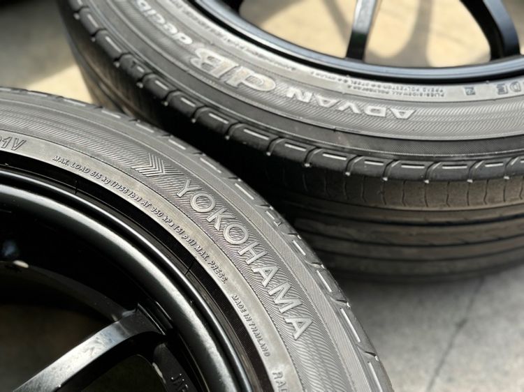 ล้อแม็ก ขอบ17 Enkei tunning sc24 พร้อมยาง Yokohama Advan รูปที่ 6
