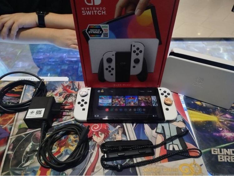 Nintendo Switch oled สีขาว รูปที่ 2