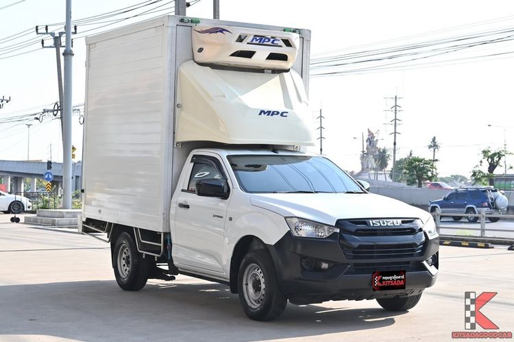 รถ Isuzu D-MAX 1.9 B สี ขาว
