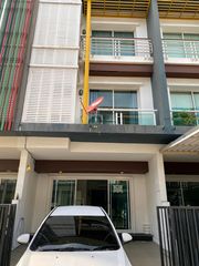 ให้เช่า ทาวน์โฮม 3 ชั้น ทางเข้าเมืองทอง ชวนโมดัสเซนโทร แจ้งวัฒนะ
