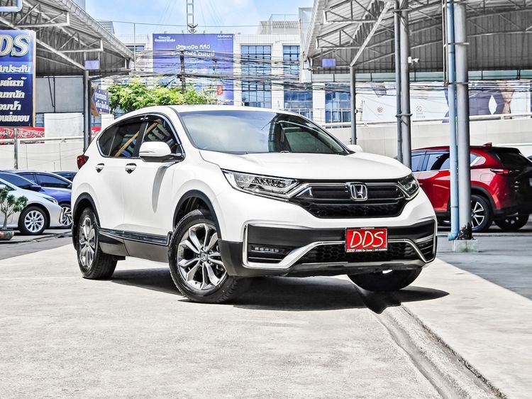 Honda CR-V 2021 2.4 EL 4WD Utility-car เบนซิน เกียร์อัตโนมัติ ขาว รูปที่ 4