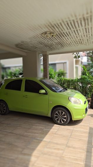 Nissan March 2011 1.2 VL Sport Version Sedan เบนซิน ไม่ติดแก๊ส เกียร์อัตโนมัติ เขียว รูปที่ 4