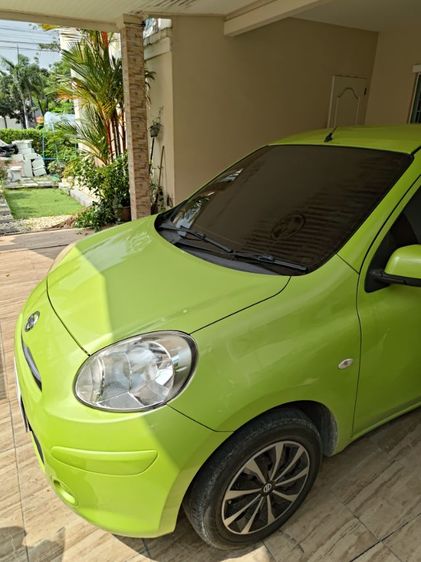 Nissan March 2011 1.2 VL Sport Version Sedan เบนซิน ไม่ติดแก๊ส เกียร์อัตโนมัติ เขียว รูปที่ 2