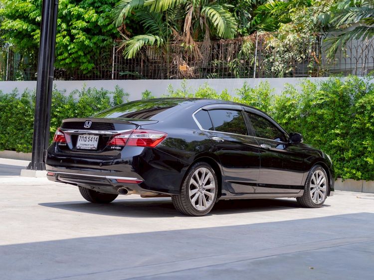 Honda Accord 2018 2.0 EL Sedan เบนซิน ไม่ติดแก๊ส เกียร์อัตโนมัติ ดำ รูปที่ 4