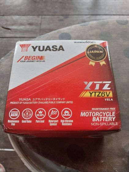 แบต Yuasa YTZ6V รูปที่ 12