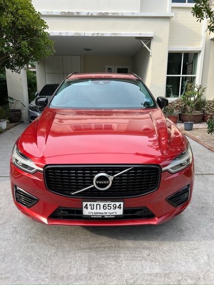 Volvo XC60 2020 2.0 T8 Momentum Utility-car ไฮบริด ไม่ติดแก๊ส เกียร์อัตโนมัติ แดง รูปที่ 3