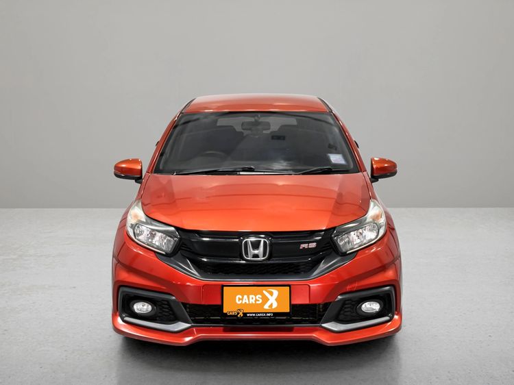 Honda Mobilio 2017 1.5 RS Utility-car เบนซิน ไม่ติดแก๊ส เกียร์อัตโนมัติ ส้ม รูปที่ 2