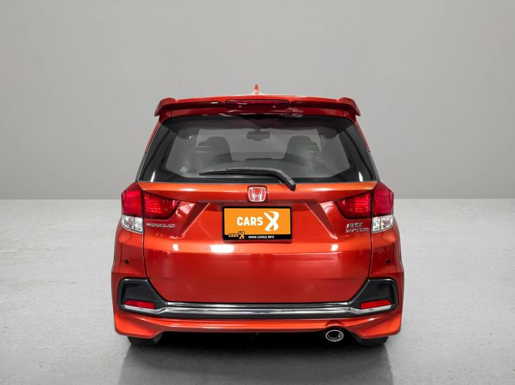 Honda Mobilio 2017 1.5 RS Utility-car เบนซิน ไม่ติดแก๊ส เกียร์อัตโนมัติ ส้ม รูปที่ 3