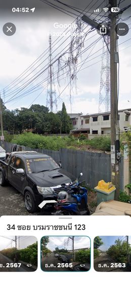 ขายที่ดิน140ตรว. ในหมู่บ้านสกุลทิพย์ติดถนนบรมราชชนนี123  รูปที่ 4