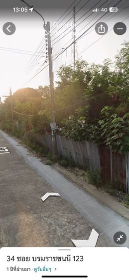 ขายที่ดิน140ตรว. ในหมู่บ้านสกุลทิพย์ติดถนนบรมราชชนนี123 