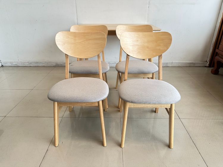 ชุดโต๊ะทานอาหาร 4 ที่นั่ง พร้อมเก้าอี้ รูปที่ 9