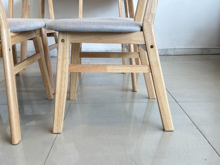 ชุดโต๊ะทานอาหาร 4 ที่นั่ง พร้อมเก้าอี้ รูปที่ 12