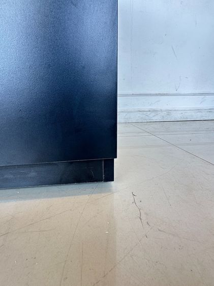 ตู้เก็บเอกสาร 2 บานเปิด โครงไม้ MDF สีดำ รูปที่ 12