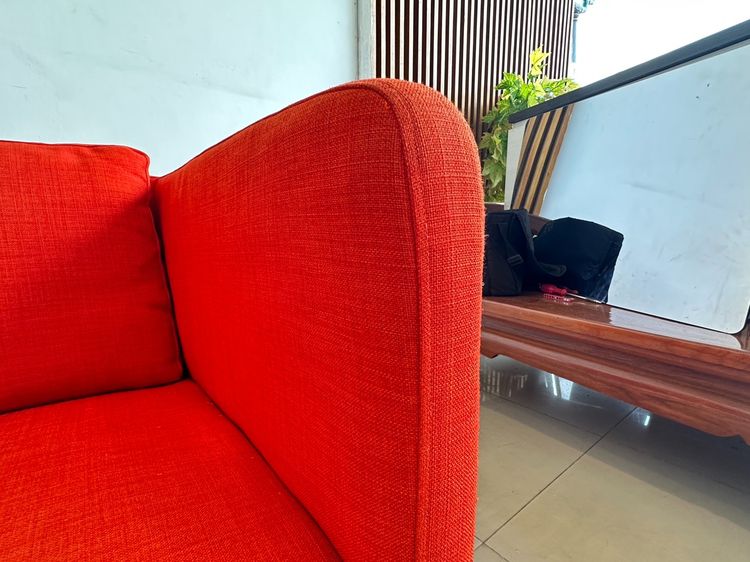 เก้าอี้ แบรนด์ IKEA รุ่น EKERÖ เบาะผ้าสีส้ม รูปที่ 8