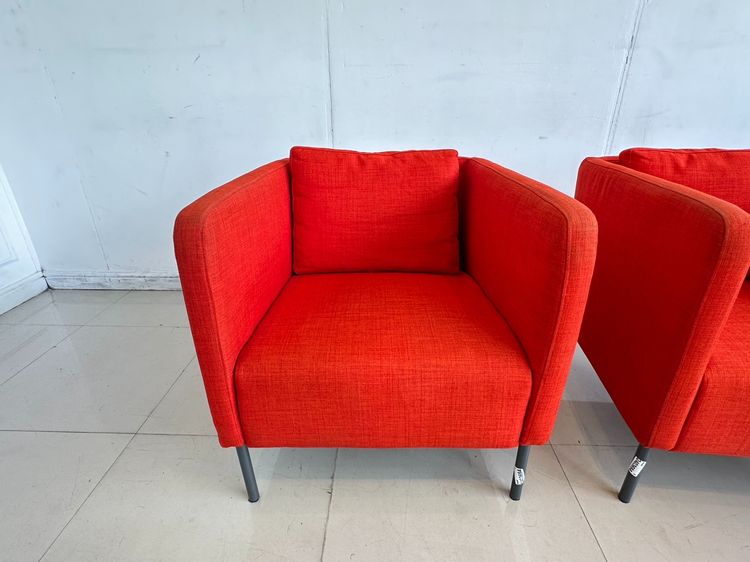 เก้าอี้ แบรนด์ IKEA รุ่น EKERÖ เบาะผ้าสีส้ม รูปที่ 6