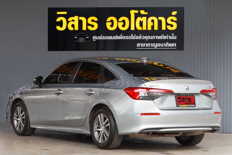 Honda Civic 2022 1.5 Turbo EL Sedan เบนซิน ไม่ติดแก๊ส เกียร์อัตโนมัติ เทา รูปที่ 4