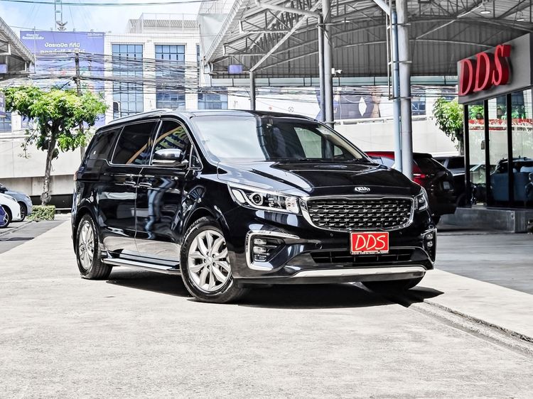 Kia Grand Carnival 2020 2.2 EX Van ดีเซล เกียร์อัตโนมัติ ดำ รูปที่ 4