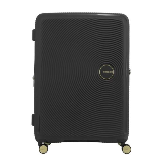 AMERICAN TOURISTER CURIO กระเป๋าเดินทางขนาด 30 นิ้ว Black gold รูปที่ 4
