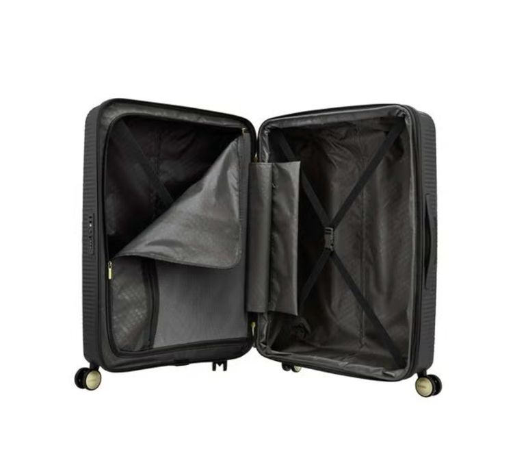 AMERICAN TOURISTER CURIO กระเป๋าเดินทางขนาด 30 นิ้ว Black gold รูปที่ 6