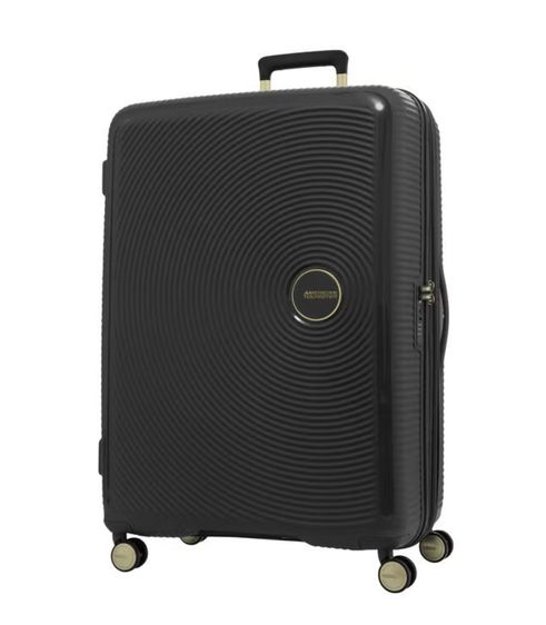 AMERICAN TOURISTER CURIO กระเป๋าเดินทางขนาด 30 นิ้ว Black gold รูปที่ 3