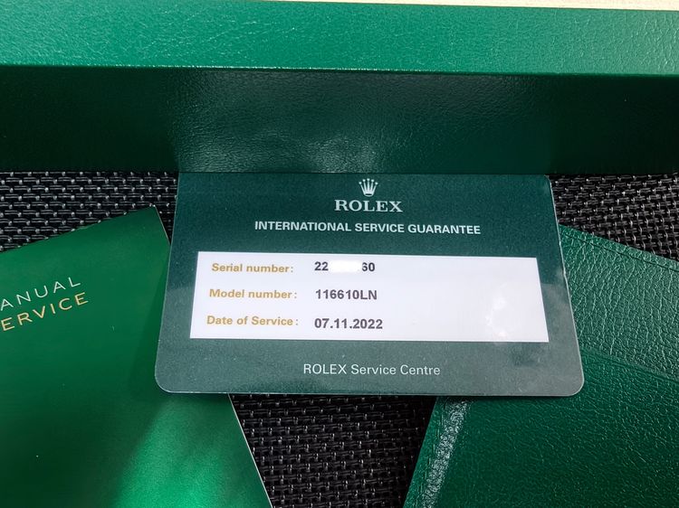 Rolex Submariner 116610LN steel รูปที่ 5