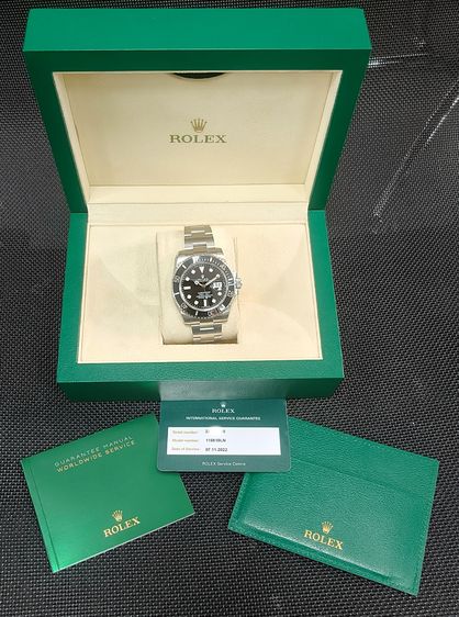 ดำ Rolex Submariner 116610LN steel