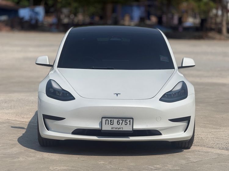 Tesla Model-3 2023 RWD (Standard Range) Sedan ไฟฟ้า ไม่ติดแก๊ส เกียร์ธรรมดา ขาว รูปที่ 4