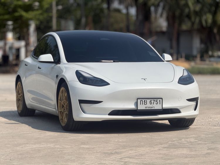 รถ Tesla Model-3 RWD (Standard Range) สี ขาว