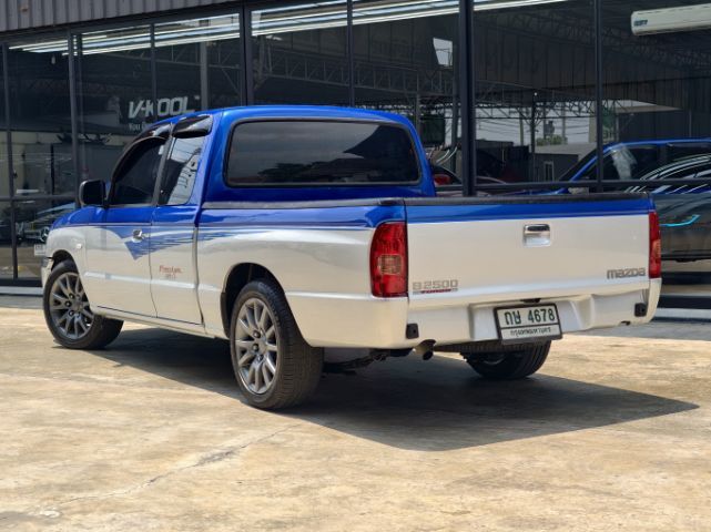 Mazda Fighter 2004 2.5 Le Mans Pickup ดีเซล ไม่ติดแก๊ส เกียร์ธรรมดา น้ำเงิน รูปที่ 4
