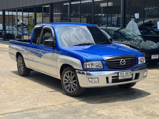 Mazda Fighter 2004 2.5 Le Mans Pickup ดีเซล ไม่ติดแก๊ส เกียร์ธรรมดา น้ำเงิน รูปที่ 2
