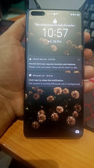 HUIWEI P40 PRO+Huawei Wireless Earphones Model CM70-C รูปที่ 2