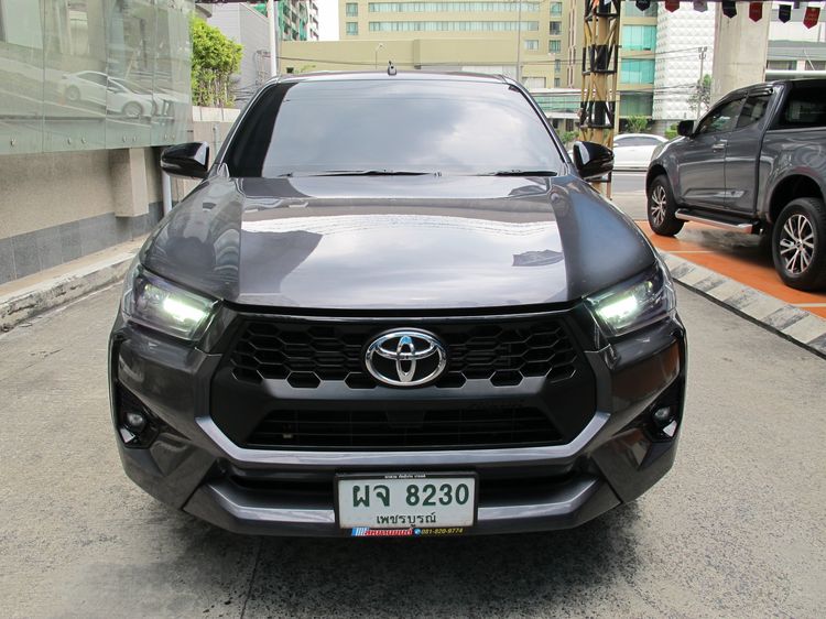 Toyota Hilux Revo 2024 2.4 Z Edition Mid Pickup ดีเซล ไม่ติดแก๊ส เกียร์อัตโนมัติ เทา รูปที่ 3