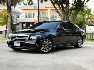 Benz E350e Exclusive W213 ปี 2019 ใช้งานน้อย 6 หมื่นโล เจ้าของเดียว ประวัติศูนย์ครบ