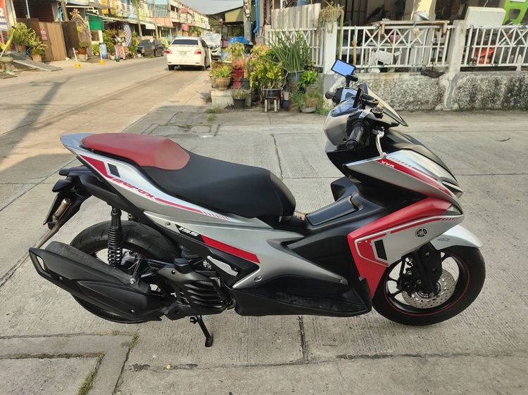🛵ยังไงก็ขาย AEROX155 ปี 62 เครื่องดี สีสวย สตาร์ทมือ กุญแจรีโมท เบรคABS เล่มชุดโอนครบ+เปลี่ยนถ่ายน้ำมันเครื่องฟรี ส่งฟรี30 ก.ม รูปที่ 3