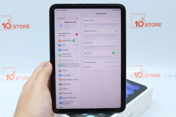 iPad mini 7 256GB WiFi+Cellular รูปที่ 4