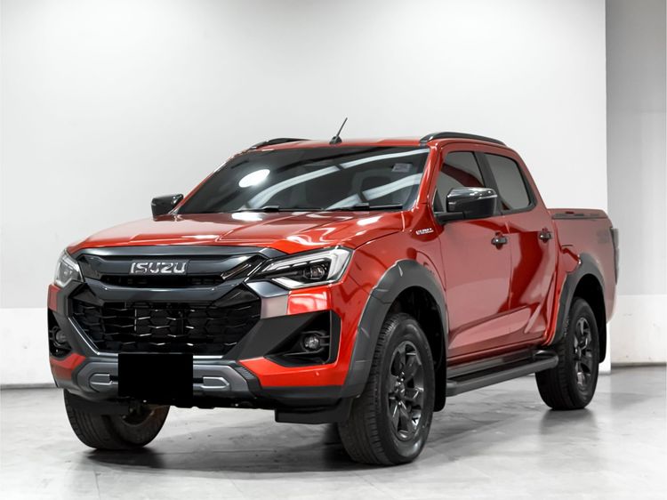 Isuzu D-MAX 2023 3.0 Vcross M 4WD Pickup ดีเซล ไม่ติดแก๊ส เกียร์อัตโนมัติ ส้ม