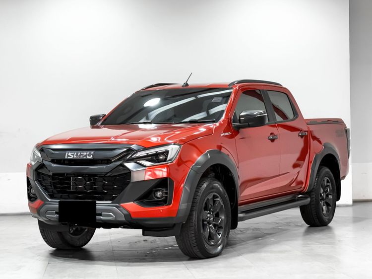 Isuzu D-MAX 2023 3.0 Vcross M 4WD Pickup ดีเซล ไม่ติดแก๊ส เกียร์อัตโนมัติ ส้ม